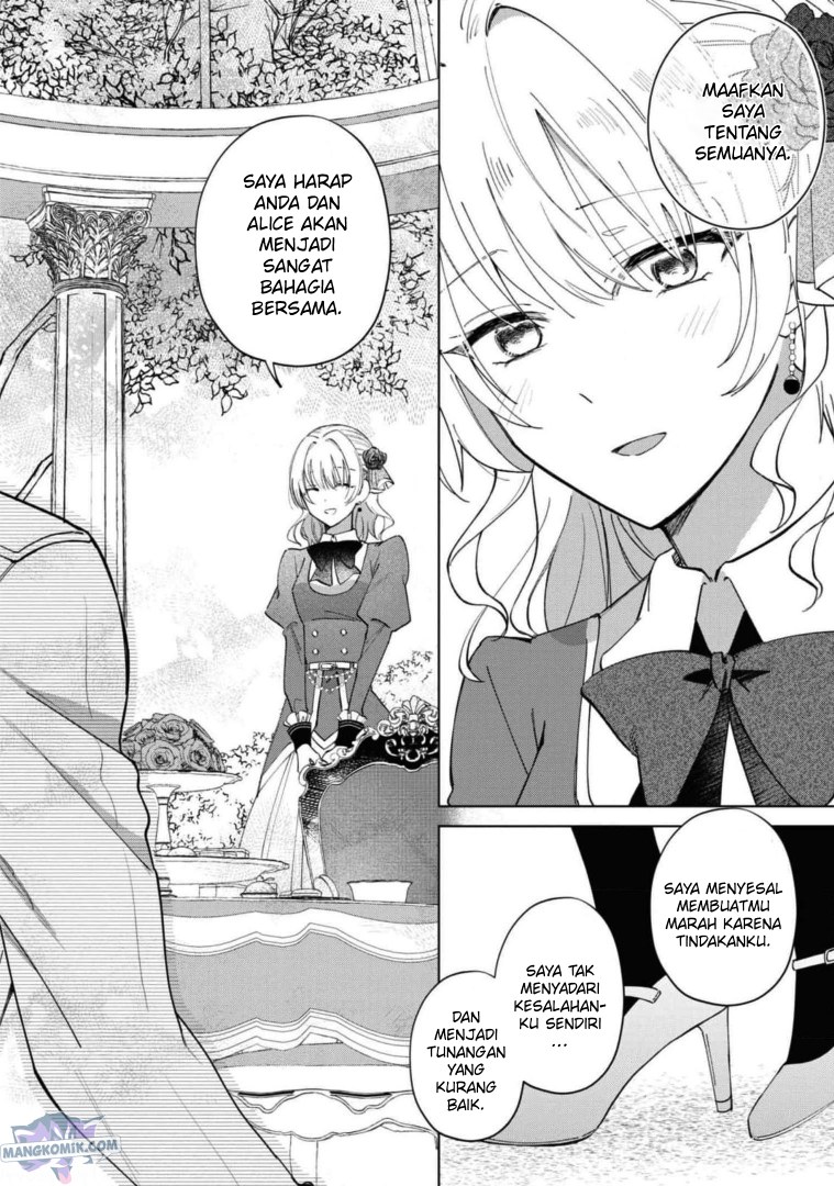 Though I May Be a Villainess, I’ll Show You I Can Obtain Happiness! Chapter 34 Bahasa Indonesia